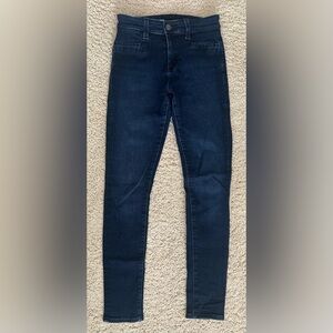 AG Adriano Goldschmied Jeans- 24R- Tailored Farrah Skinny Ankle High Rise
